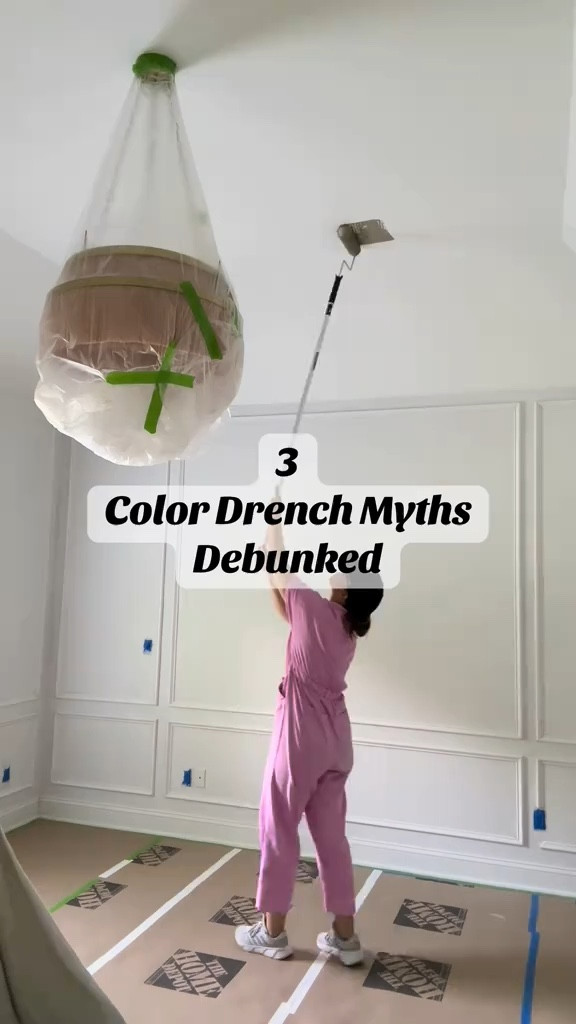 If you’re looking for ways to make your spaces feel cozier and more elevated you should consider color drenching. That’s when you paint the walls, trim and ceiling all the same color. Linking my favorite painting supplies here to get you started! 🎨

#LTKWatchNow #LTKFindsUnder50 #LTKHome