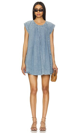 Marcel Mini Dress in Lakeside | Revolve Clothing (Global)