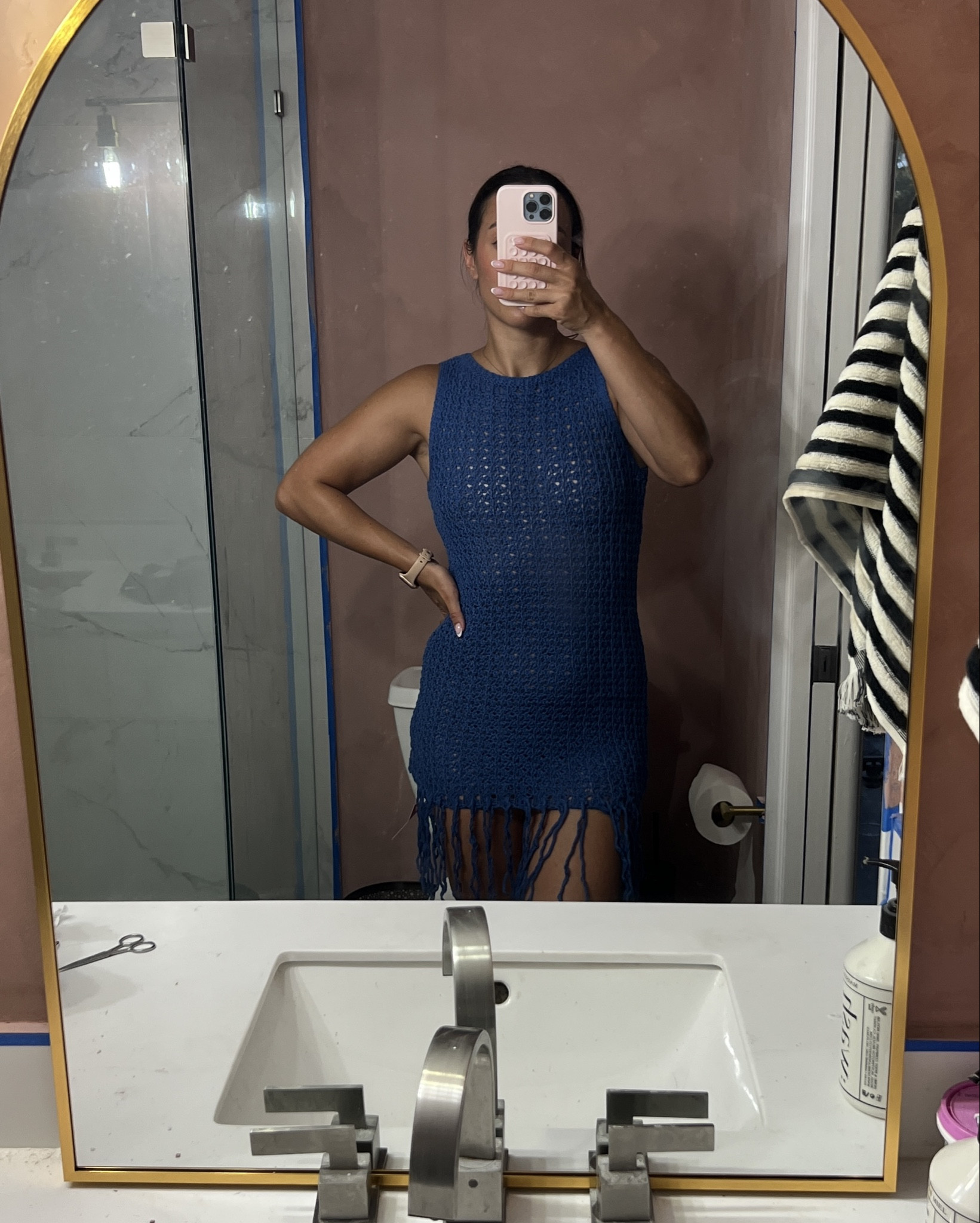Continuing with the PLT haul, how cute is this blue crochet coverup dress !! This is definitely what I’m going to wear on my boat day in positano 💙

Wearing size small but could have also done a medium - it runs a little small 

#LTKSwim #LTKFindsUnder50 #LTKSeasonal