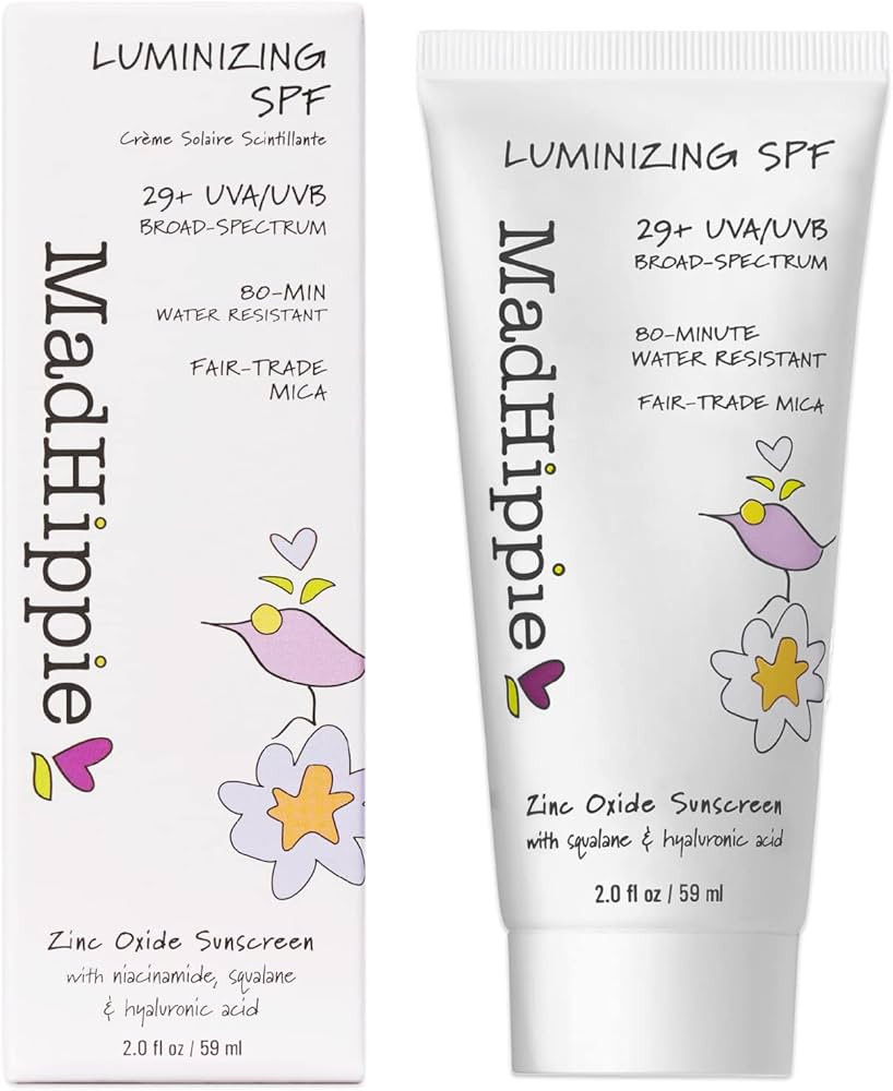 Mad Hippie Luminizing Facial SPF, Daily Protective Serum, 29 SPF Moisturizer & Mineral Sunscreen ... | Amazon (US)