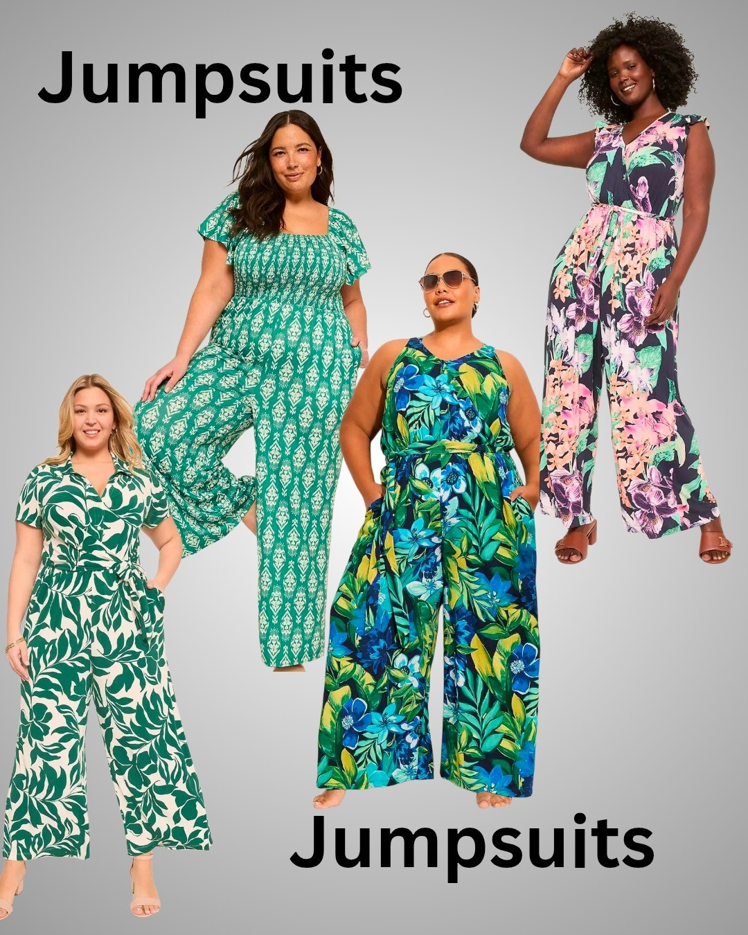 Additional discounts this weekend on everything including jumpsuit.  The easy go to this season.  Sandals, pumps or sneakers, cut bag and sunnies.  Works beautifully if you want to layers a denim jacket, blazer or cardigan for work.  Breeze through the season straight into Fall.

#LTKPlusSize #LTKSaleAlert #LTKTravel