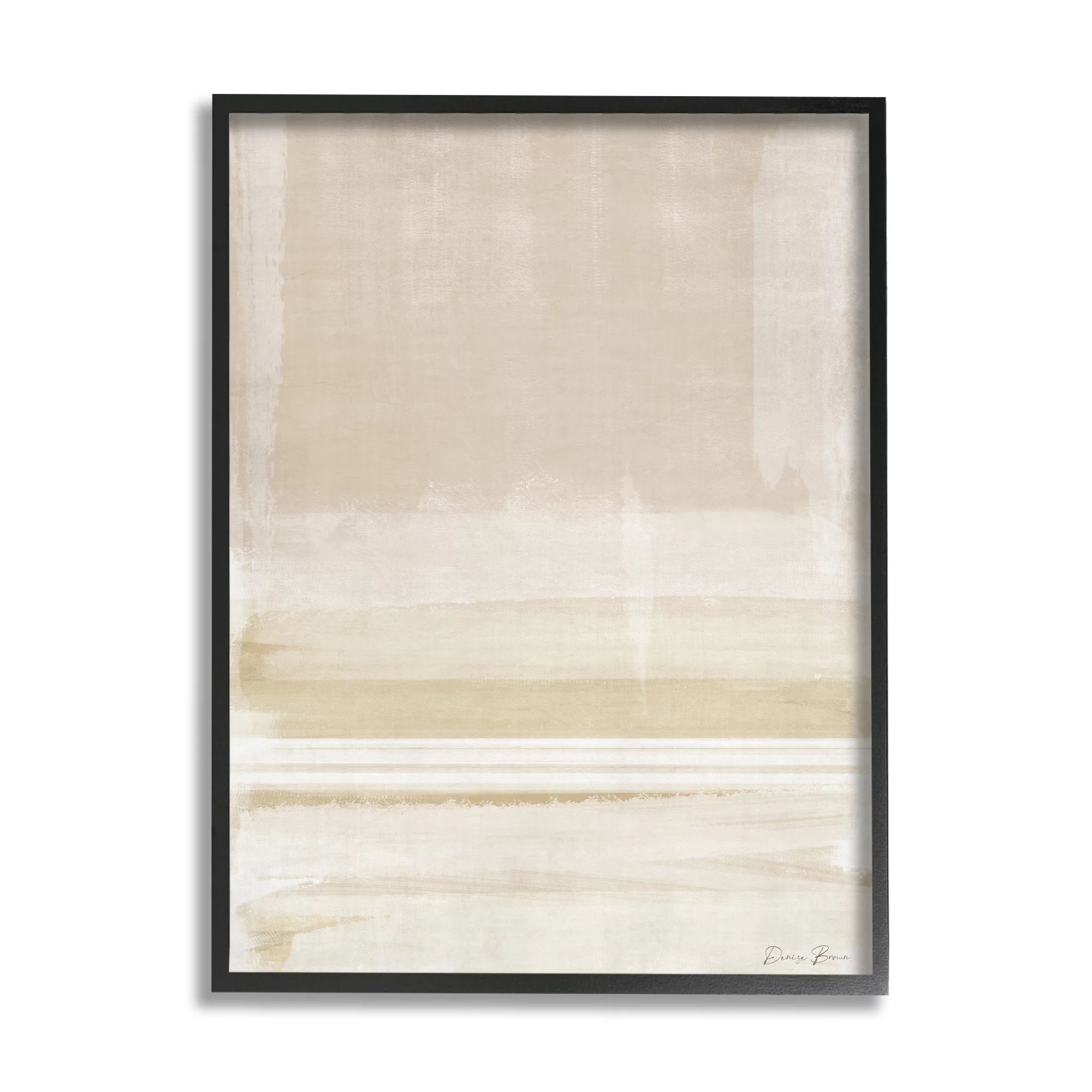 Stupell Industries Abstract Simple Neutral Tones Watercolor Collage, 11 x 14, Design by Denise Br... | Walmart (US)