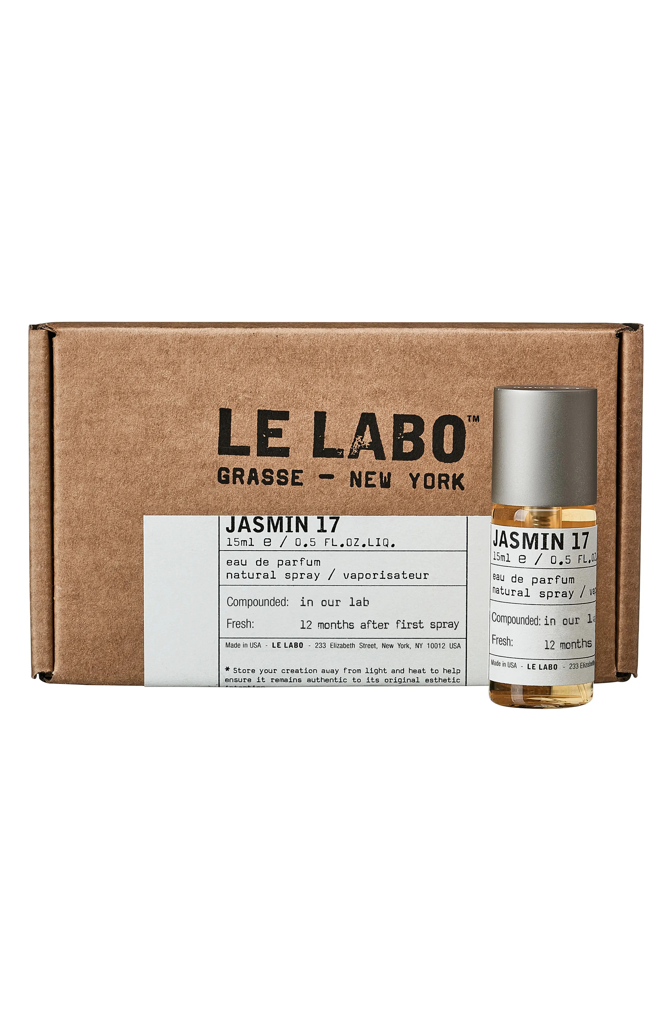 Le Labo Jasmin 17 Eau de Parfum at Nordstrom, Size 0.5 Oz | Nordstrom