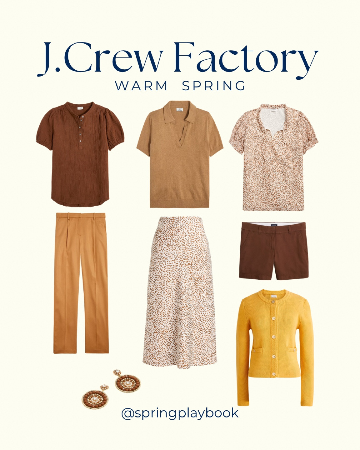 These new arrivals at J.Crew Factory are great for Warm Springs! Staple transition pieces as we head into fall. 

Select Warm Honey items appear a bit muted. I’ve linked the ones that look more spring. 

#createdcolorful #createdcolorfulspring #hocspring #tcispring #pcaspring #lightspring #warmspring #truespring #brightspring #clearspring #paintboxspring #bluespring

#LTKSaleAlert #LTKFindsUnder50 #LTKWorkwear