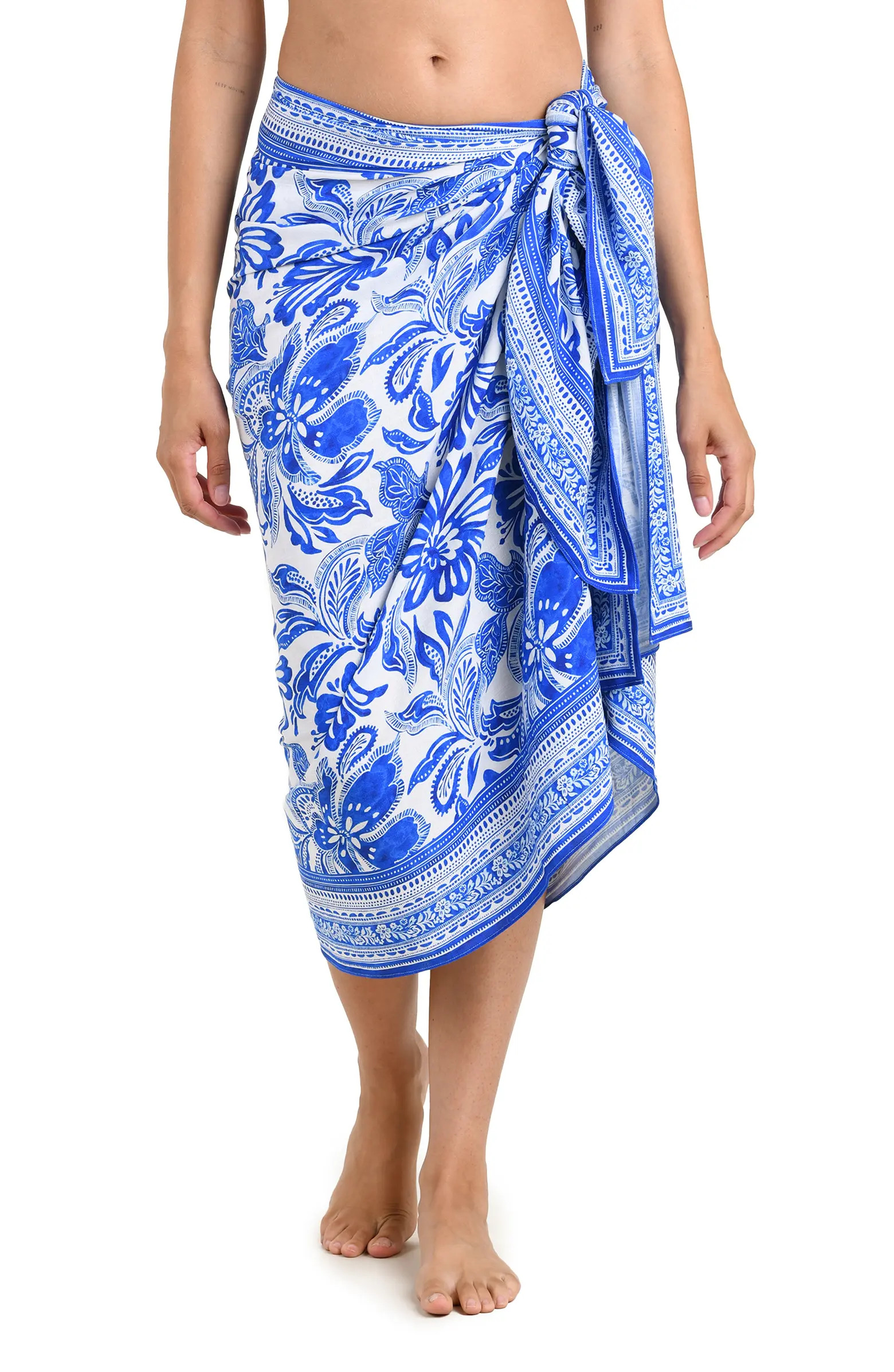 Botanical Brocade Cover-Up Pareo | Nordstrom