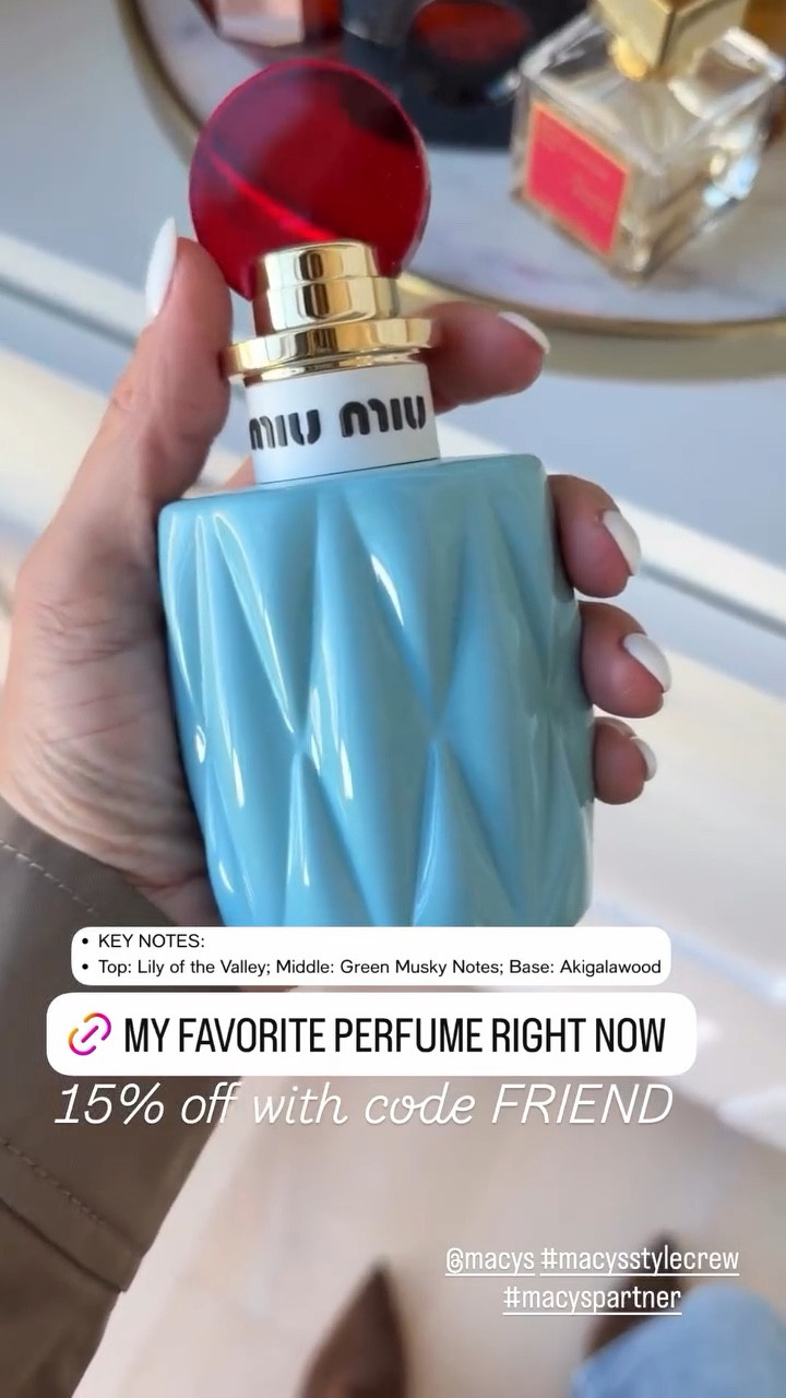 My favorite perfume right now is 15% off with code FRIEND  @macys #macysstylecrew #macyspartner

#LTKOver40 #LTKSaleAlert #LTKBeauty