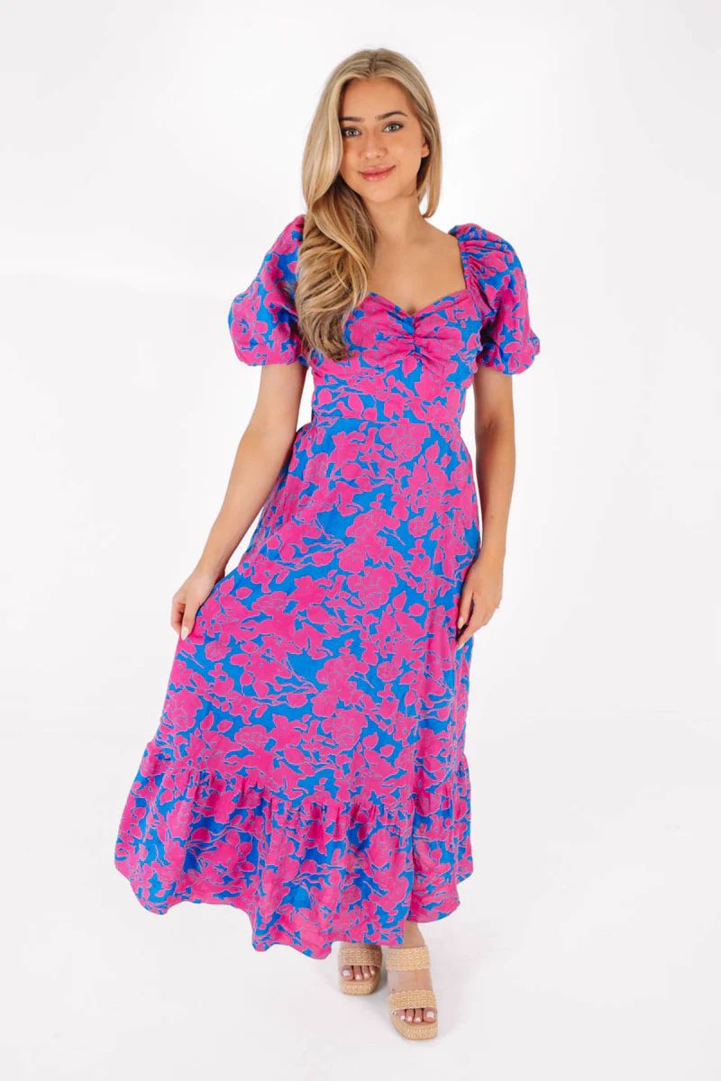 Malibu Barbie Maxi Dress - Blue | The Impeccable Pig
