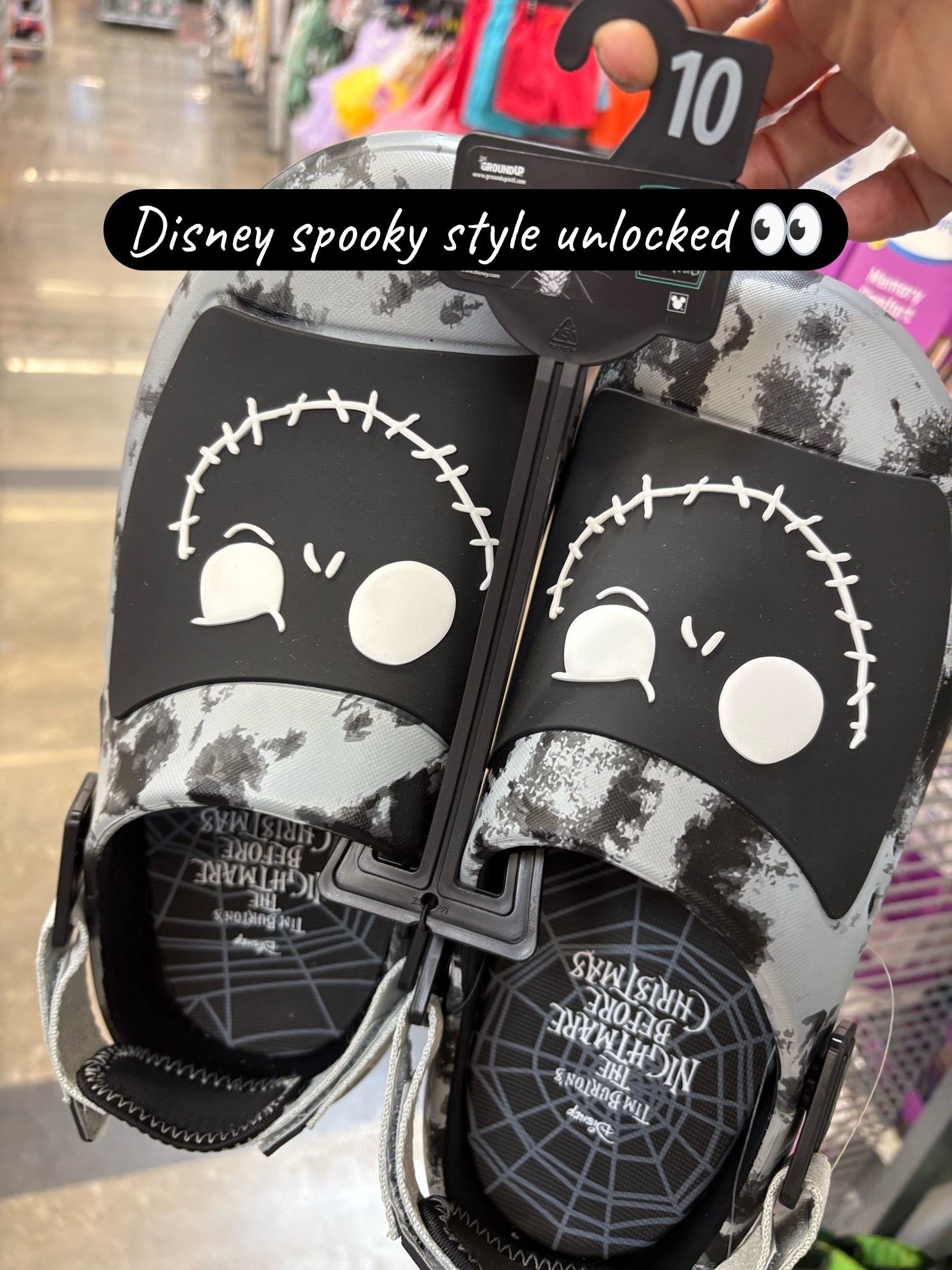 The Nightmare Before Christmas License Men's Clog Sandals

This is Halloween… all year long 🖤🎃✨

The Nightmare Before Christmas Jack Skellington Men’s Clog Sandals are such a fun Disney find for fans of spooky style and everyday comfort! Featuring the iconic Jack Skellington design, these black and grey clogs bring that perfect mix of Halloween vibes and wearable casual footwear.

They’re lightweight, easy to slip on, and designed for all-day comfort with a cushioned feel and breathable clog style. Perfect for running errands, lounging, summer wear, or showing off your love for The Nightmare Before Christmas year-round.

At just $24, these are an affordable Disney fan favorite and an easy gift idea for any Jack Skellington lover!

#LTKStyle #NightmareBeforeChristmas #JackSkellington #DisneyStyle #MensClogs #DisneyFans #SpookyStyle #HalloweenVibes #WalmartFinds #AffordableStyle #GiftIdeasForHim #LTKFinds

#LTKMens #LTKOver40