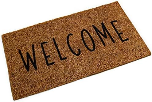 Welcome Door Mat 30x17 Inches, Thick Welcome Mat Outdoor Decor, Rustic Welcome Outdoor Mat for Fr... | Amazon (US)