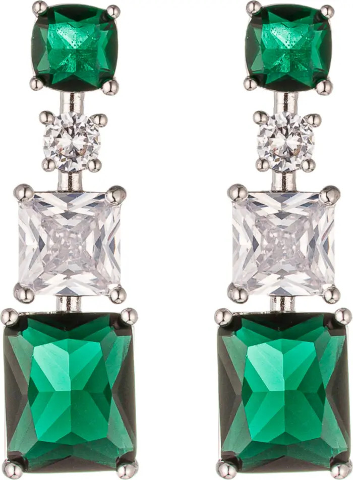 Maja Cubic Zirconia Drop Earrings | Nordstrom Rack