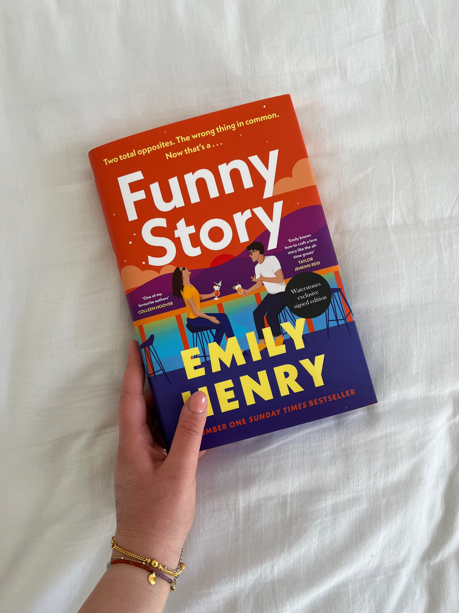 my waterstones special signed edition of funny story by emily henry arrived the other day and i am sooo excited to read this book!!! i haven’t read many emily henry books but im sooo in love with her writing and characters i cant wait to read this one!!! 🖤🖤🖤 #emilyhenry #romancereader #emhen #funnystory #waterstones #signedbook

#LTKGiftGuide #LTKfindsunder50 #LTKhome