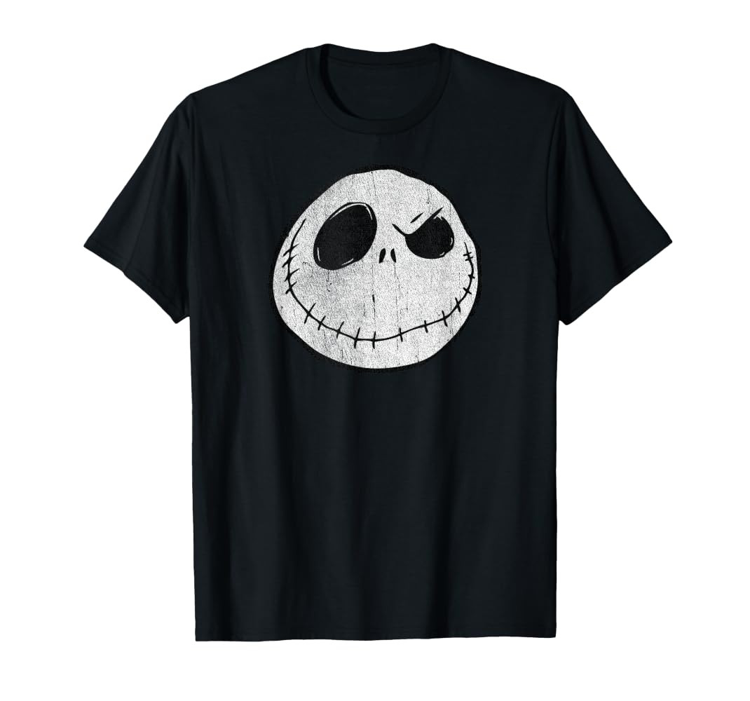 The Nightmare Before Christmas - Jack Skellington Face T-Shirt | Amazon (US)