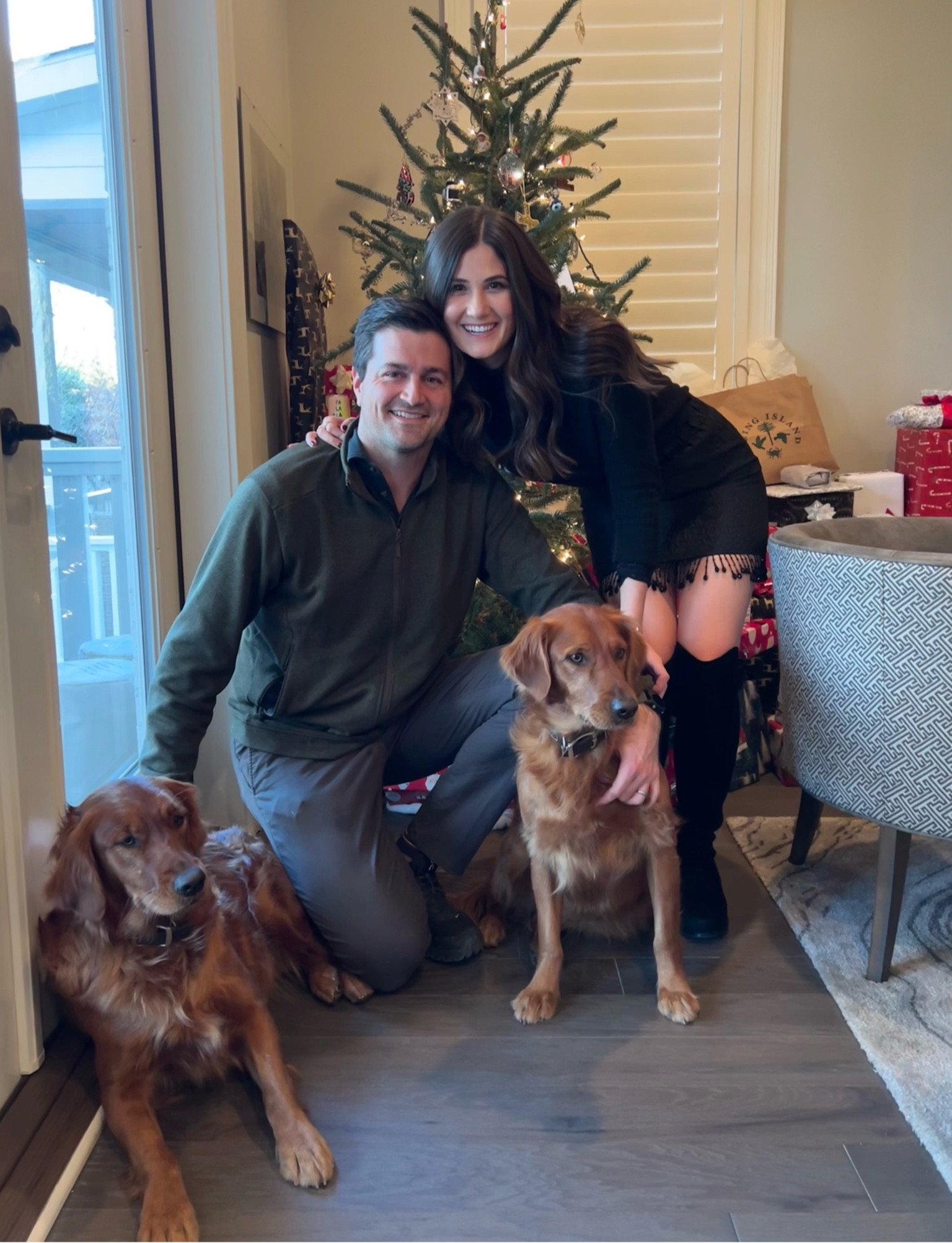 Christmas eve eve with the most fun black mini 

#LTKstyletip #LTKFind #LTKSeasonal