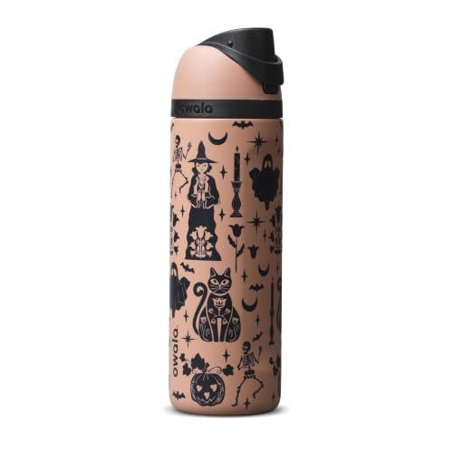 Owala FreeSip Stainless Steel Water Bottle 24 oz Fright & Delight | Amazon (US)