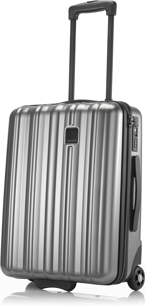 TRIPP Retro Pewter 2 Wheel Cabin Suitcase 55x40x20cm | Amazon (UK)
