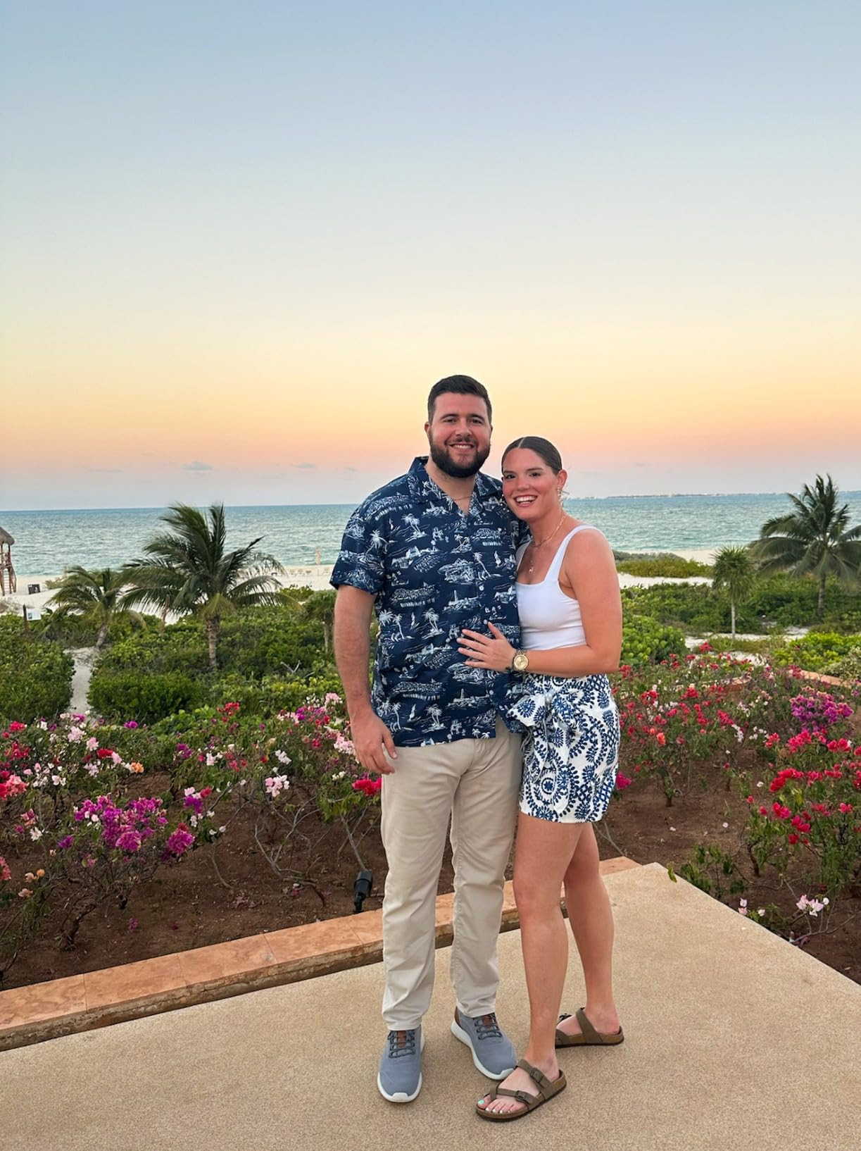 Milumia Women's Allover Print Wrap Short Skirt High Waisted Knot Side Boho Mini Skirts | Amazon (US)