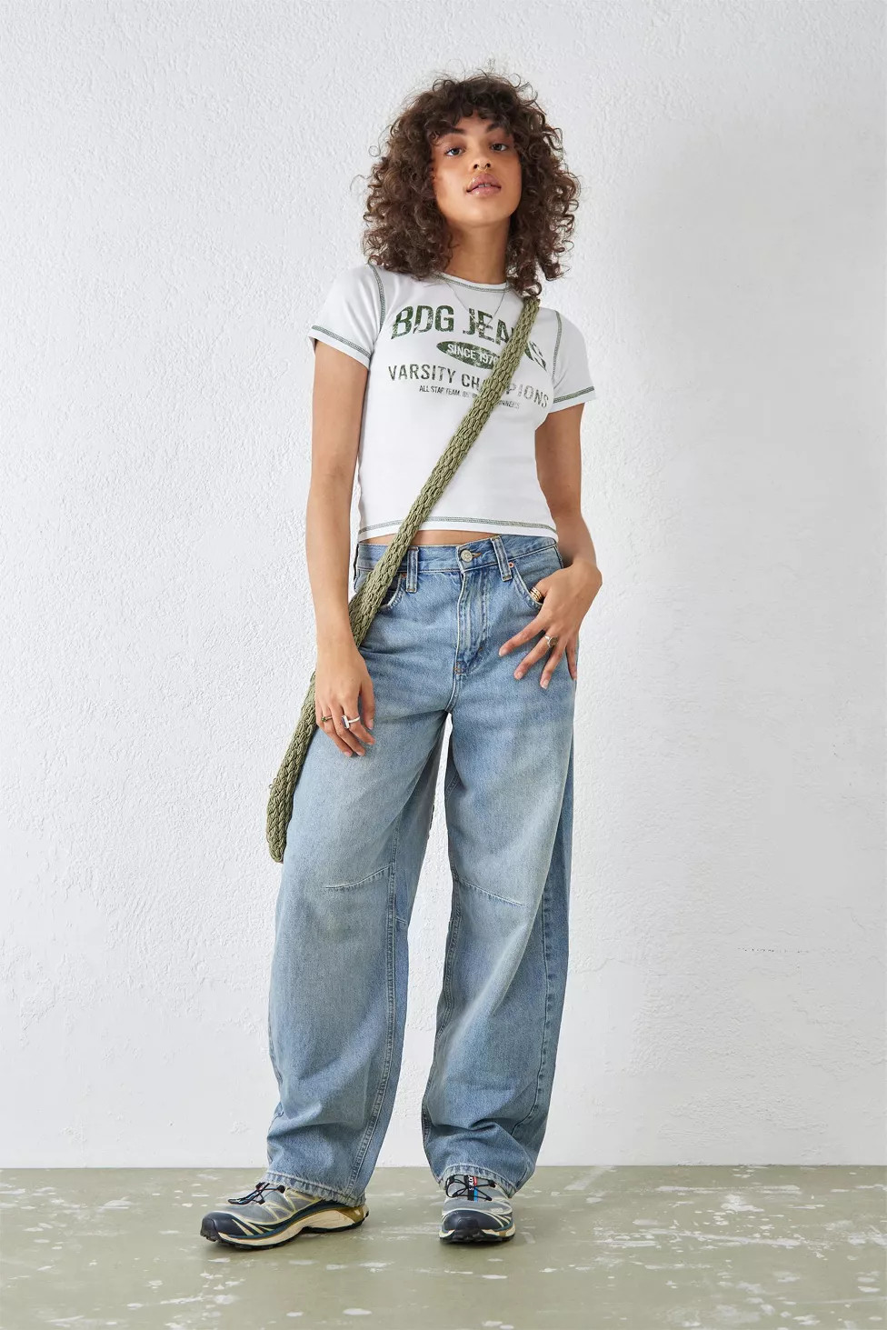 BDG Pheonix Logan Cinch Back Boyfriend Jean | Urban Outfitters (US and RoW)