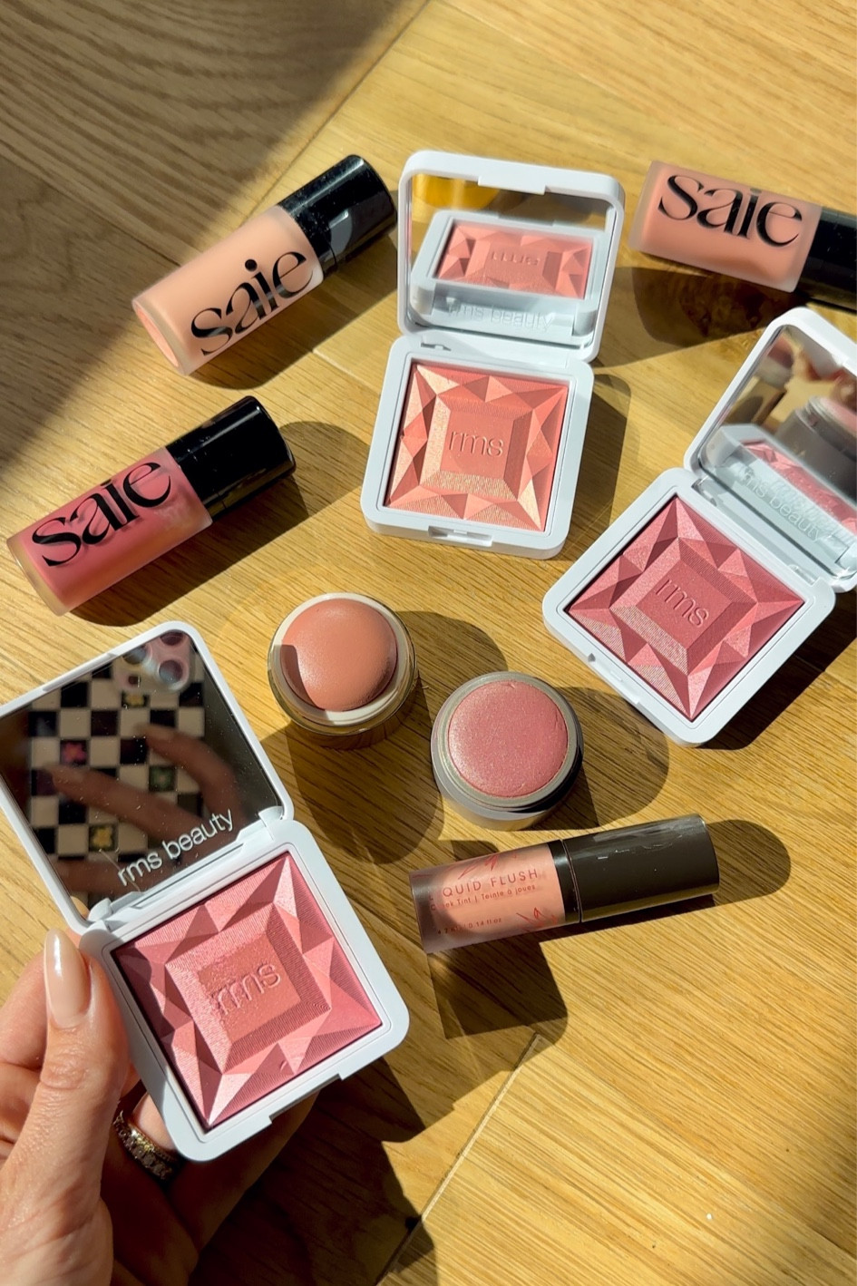 Favorite clean beauty blushes💖 My most used are:
RMS in French Rose
Saie in Chilly
Monika Blunder in Salzburg 
Merit in Beverly Hills

Just purchased: 
Saie in Rosy and Peachy
RMS in Bohemian Girl and Kir Royale 

#LTKFind #LTKunder50 #LTKbeauty