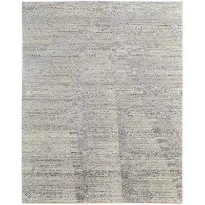 Brighton Modern Abstract, Ivory/Taupe/Silver, Swatch | Perigold
