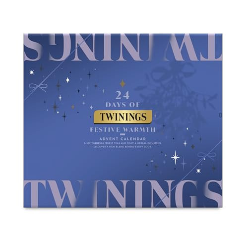 Twinings Advent Calendar 2025 Premium Tea Selection, 24 Delightful Green & Herbal Infusion Tea Bags | Amazon (UK)