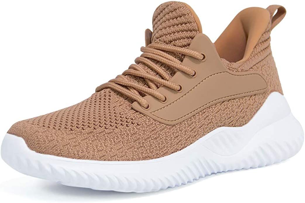 Akk Womens Walking Shoes - Slip On Tennis Running Shoes Memory Foam Lightweight Work Sneakers for... | Amazon (US)