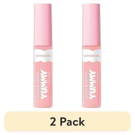 (2 pack) COVERGIRL Clean Fresh Yummy Lip Gloss, 650 Coconuts About You, 0.33 fl oz | Walmart (US)