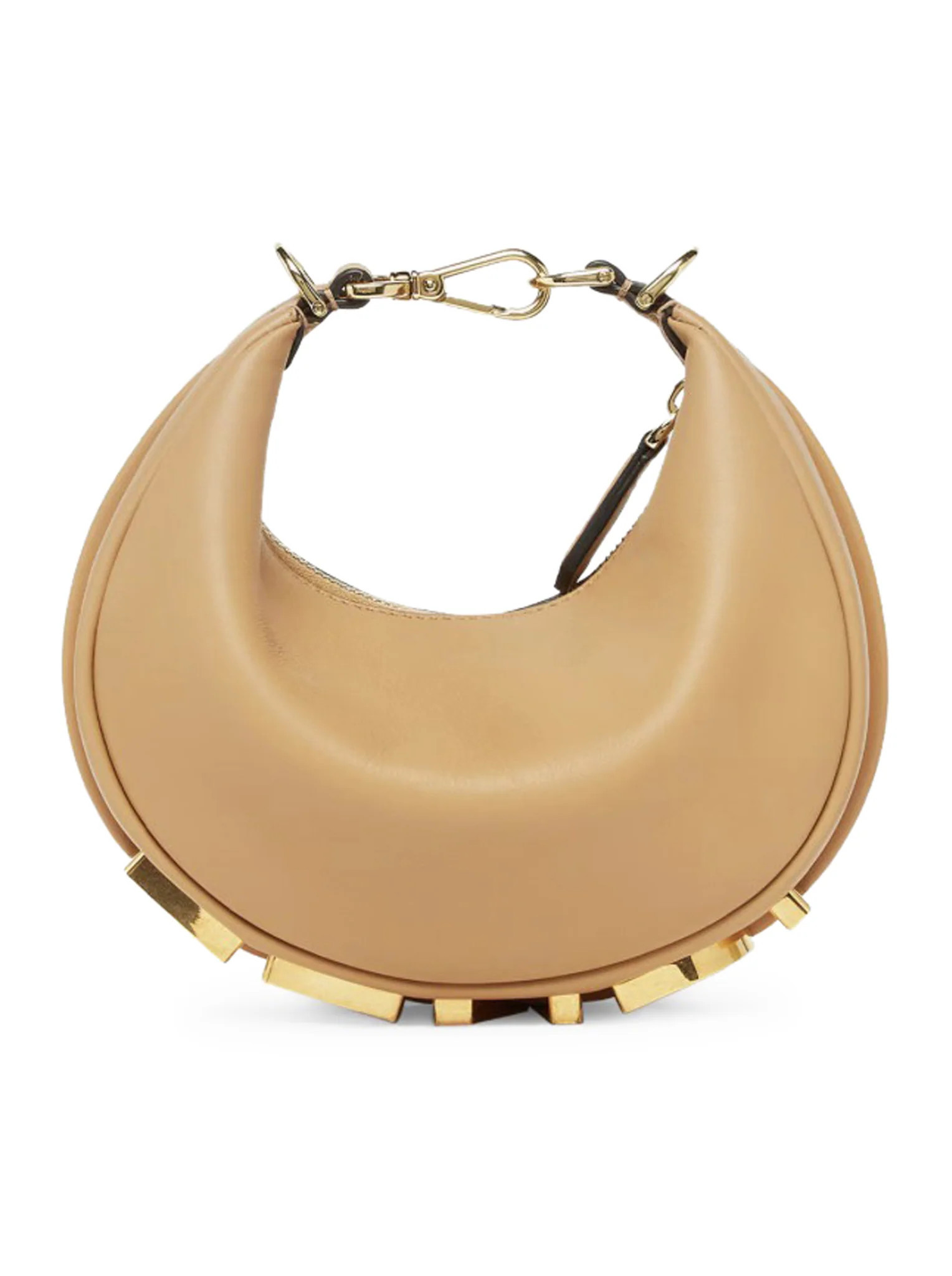 FENDIGRAPHY MINI IN HONEY LEATHER - Fendi - Woman | Suitnegozi INT