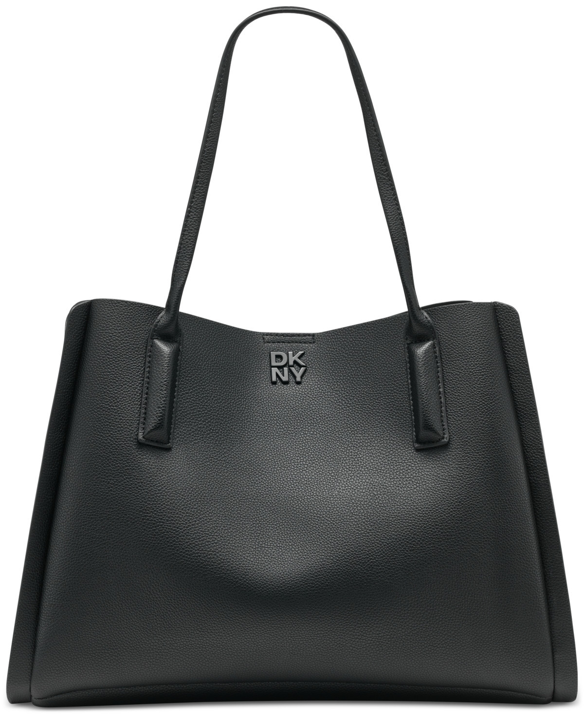Dkny Women's Josie Large Tote Bag - Black/black | Macy's