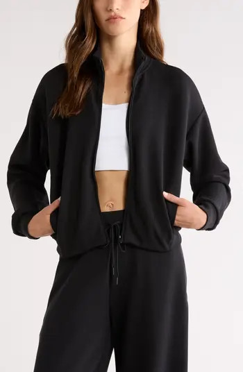 Zella Ultra Soft Zip Jacket | Nordstrom | Nordstrom