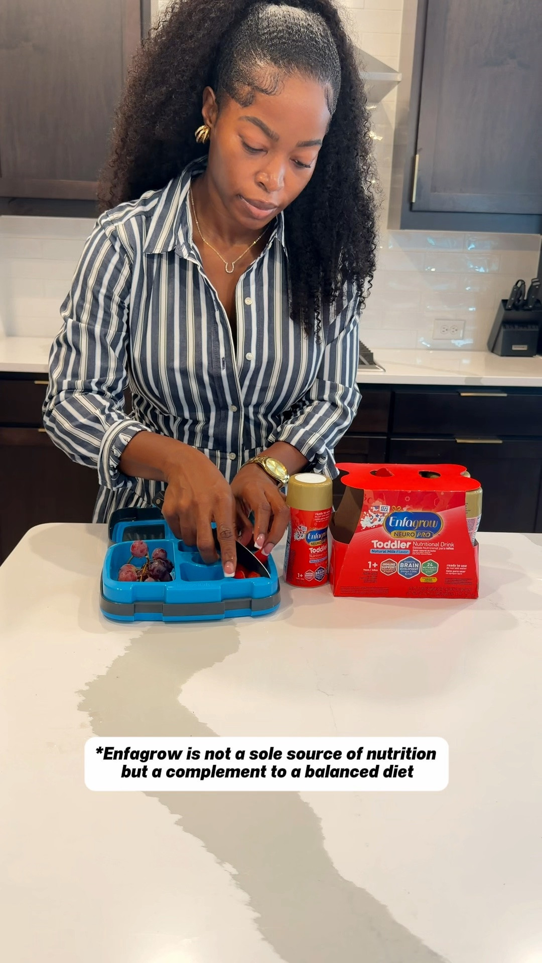 #ad Spend the day with us 💙

This weekend we took baby boy to the library—because if you know Joshua, you know he loves to read 📚

But, before leaving the house I made sure to pack one of our toddler staples -Enfagrow NeuroPro toddler nutritional drinks🥤🫶🏾.

I love pairing it with his meals as part of a balanced routine, especially during this stage when so much growth is happening. Enfagrow has nutrients that support his growing brain and body, like DHA, iron, and protein—things I’m really intentional about as a mom.

It’s been such an easy, convenient addition for us while we’re out and about ✨

 You can shop Enfagrow @target 🛒 🎯Head to my stories and the link in my bio to give it a try today!💃🏾 #Enfagrow @enfamil 

*Enfagrow is not a sole source of nutrition but a complement to a balanced diet  #targetpartner

#LTKU #LTKKids #LTKfoodie