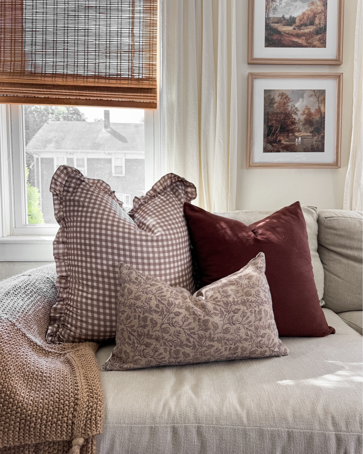 Fall Throw Pillow Combinations. Affordable Fall throw pillow covers.

#LTKSeasonal #LTKHome