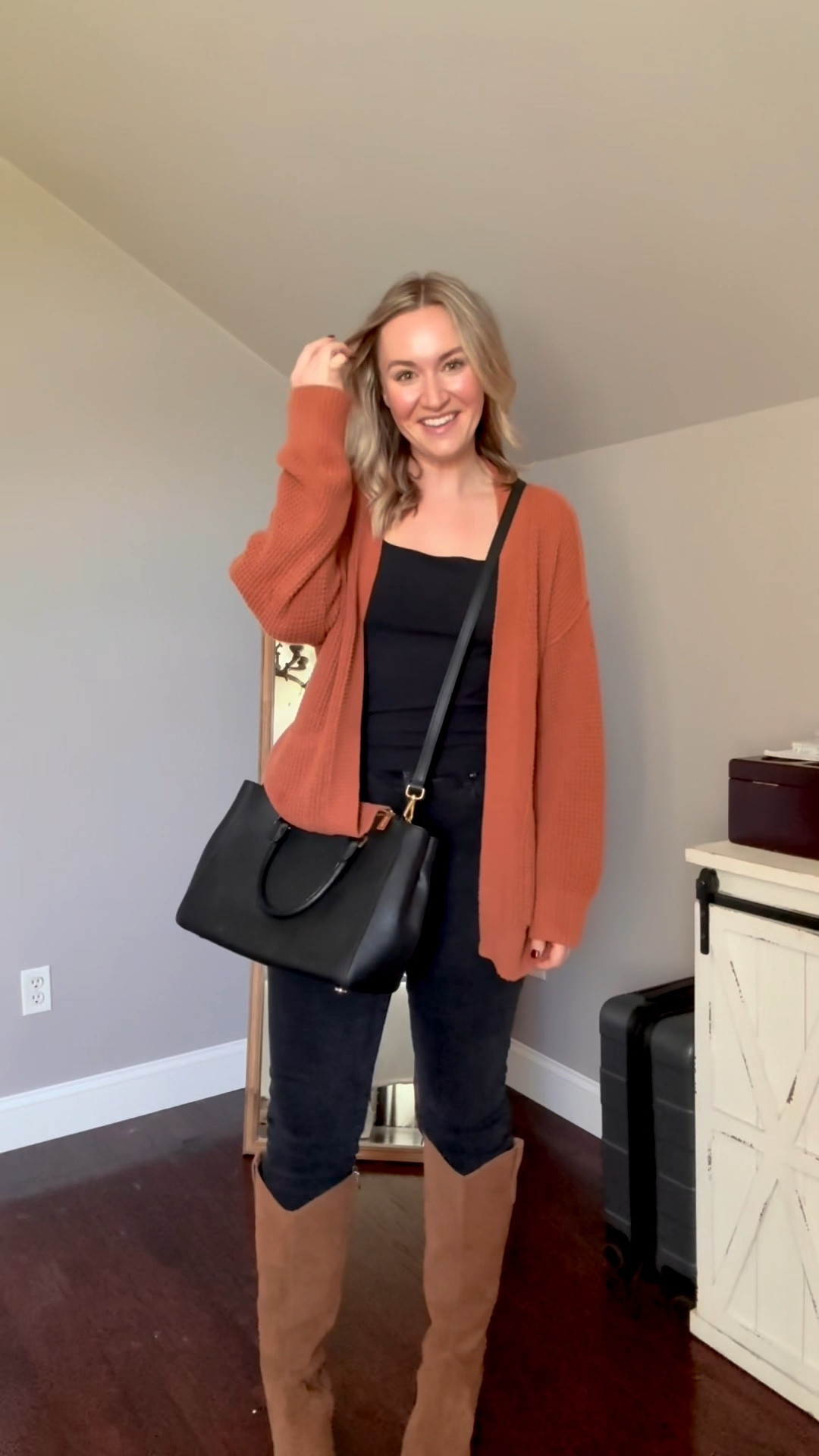 Pulled a few outfit ideas to pair with these dolce vita boots! I love them! Super comfy and not too tall! 
I ordered a size 10W (TTS)


#LTKSeasonal #LTKShoeCrush