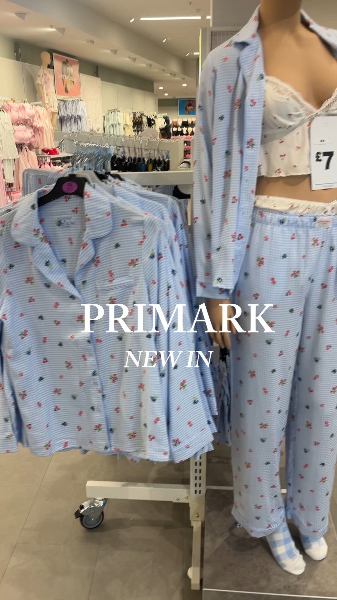 Primark New In ☁️✨🩵

I am in love with all of the pj sets in Primark, how gorgeous is this gingham pj set it’s so cosy and pretty. and look at the gorgeous range of bikinis coming into store so exiting! 

Pjs bikinis loungewear dressing gown 

#LTKwinter #LTKuk #LTKeurope