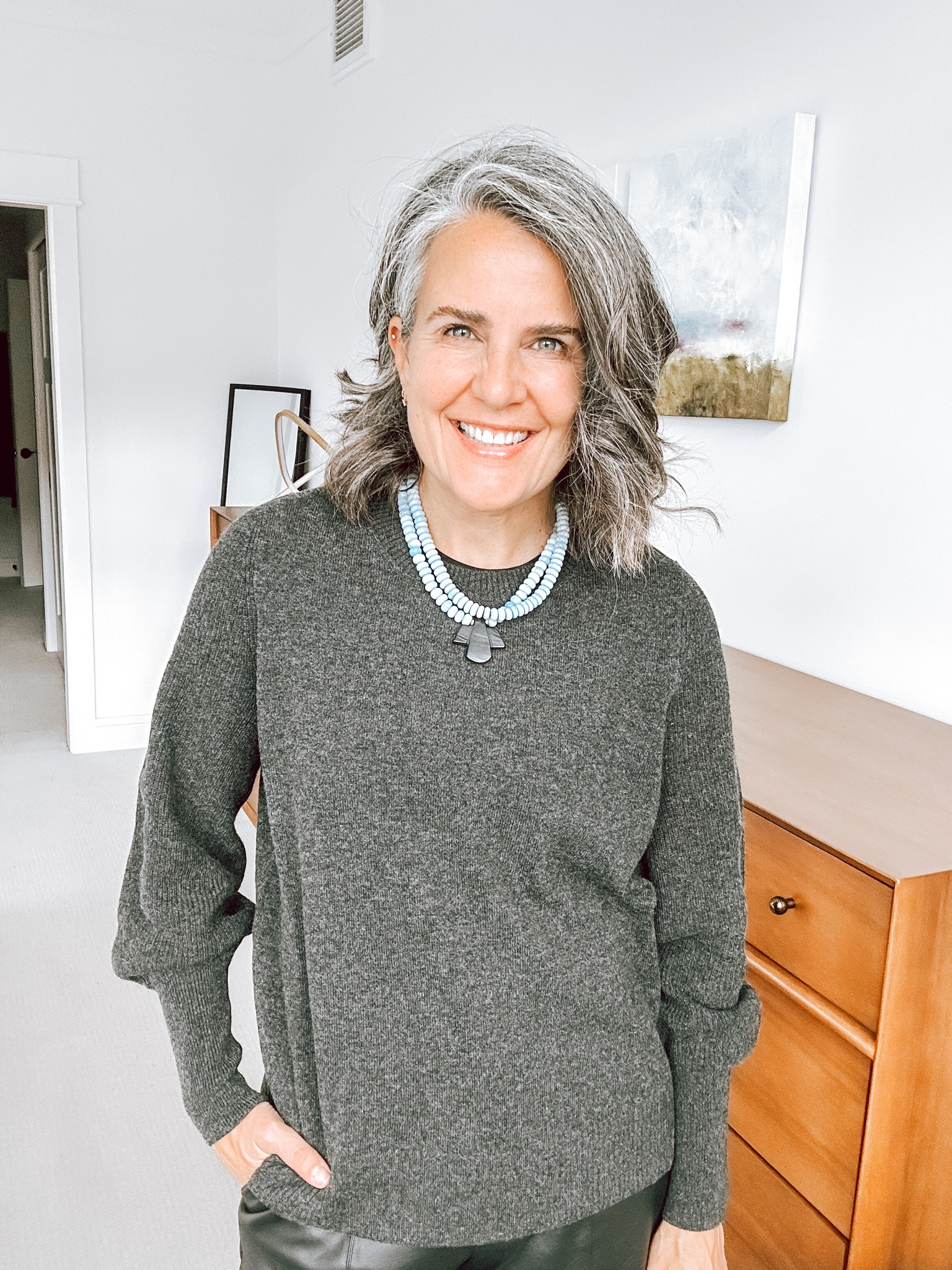 Fall sweater that has perfect relaxed fit. 

#LTKSeasonal #LTKover40