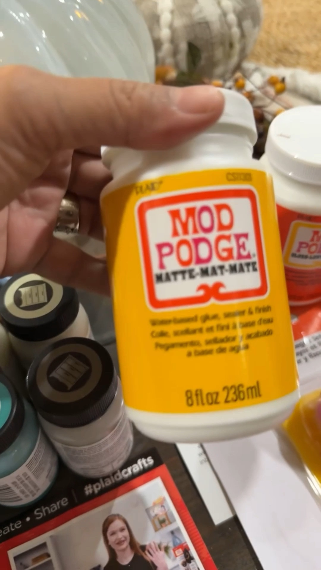 I just received some amazing products from @PlaidCrafts for a fun collaboration. I can’t wait to show you the DIY projects I’ll be creating—what do you think I should try first? #ad #liketkit #liketk.it/xx @Shop.LTK