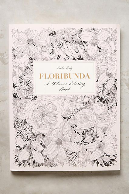 Floribunda Coloring Book | Anthropologie (US)