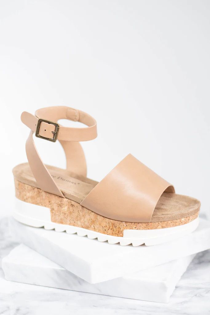 Check Your Facts Natural Brown Wedges | The Mint Julep Boutique