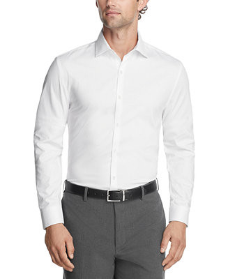 Men's Slim Fit Tonal Stripe Dress Shirt | Macy's