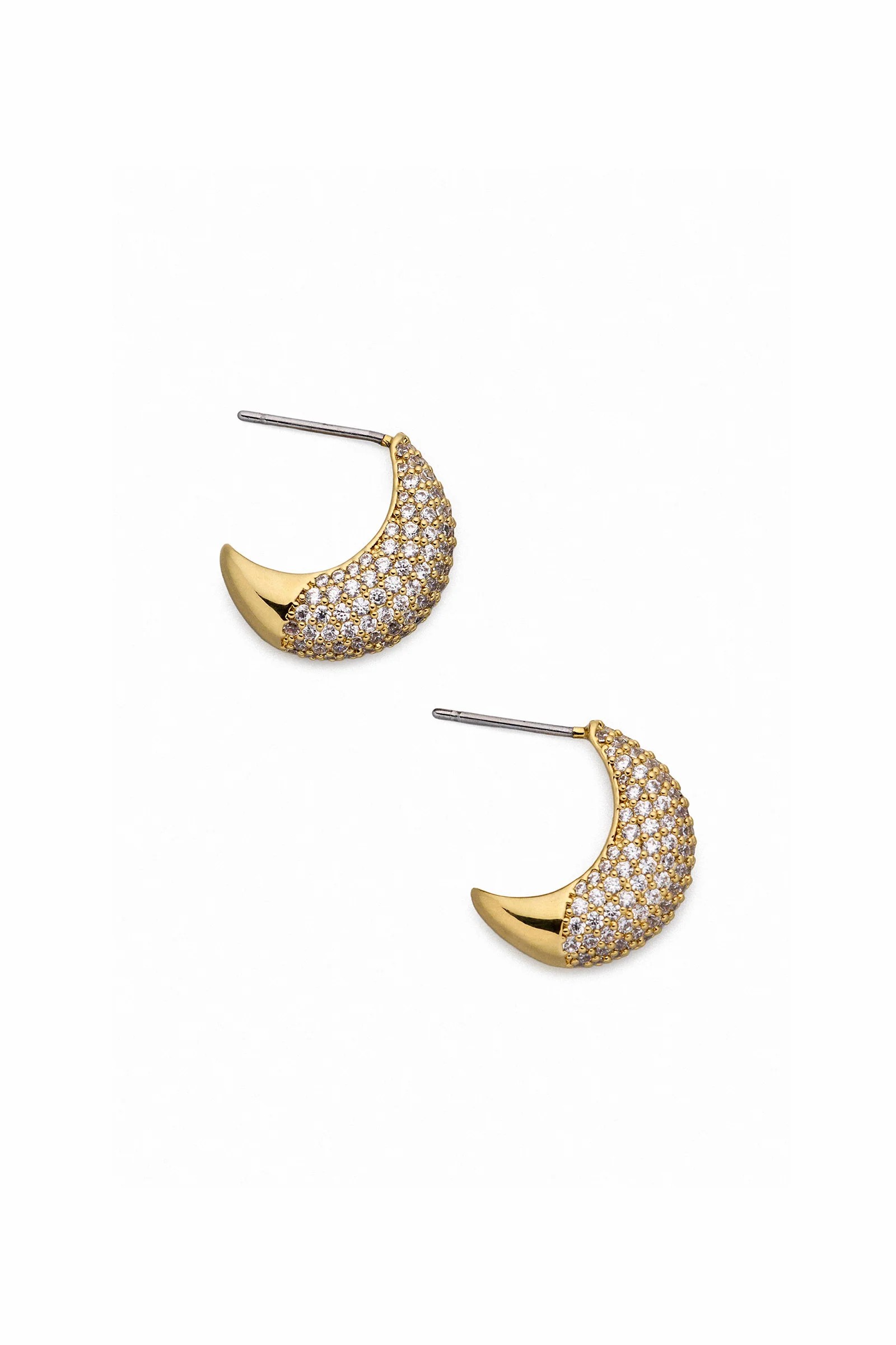 Alma Dome Hoop Earrings | Amanda Uprichard