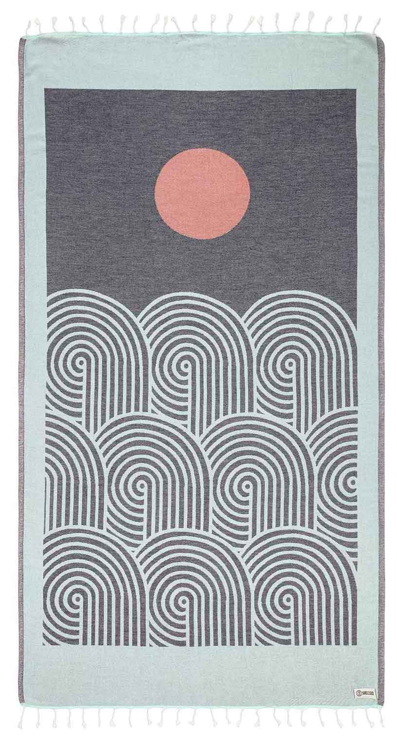 Sand Cloud Organic Turkish Cotton Swim Towel, REG, Seaglass | DICK'S Sporting Goods