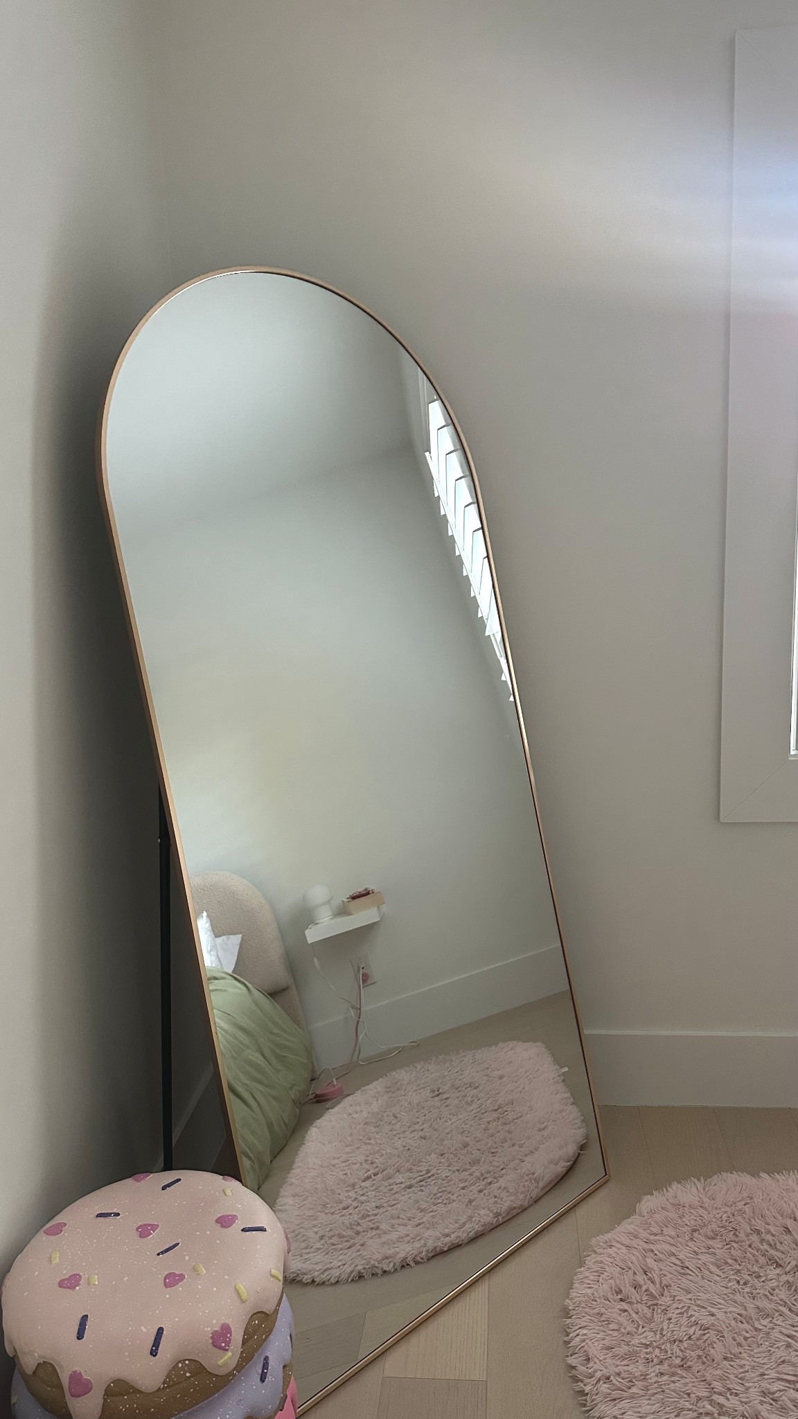my new mirror!! obsessed, so glad I got the biggest size 😍 10/10 recommend!!

aesthetic mirror, arch mirror, oversized mirror, large mirror, full length mirror, arched mirror, LTK home 

#LTKcanada #LTKstyletip #LTKcasa
