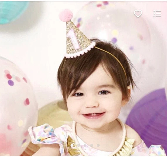 Girl Party Hat  First Birthday Girl Outfit 1st Birthday | Etsy | Etsy (US)