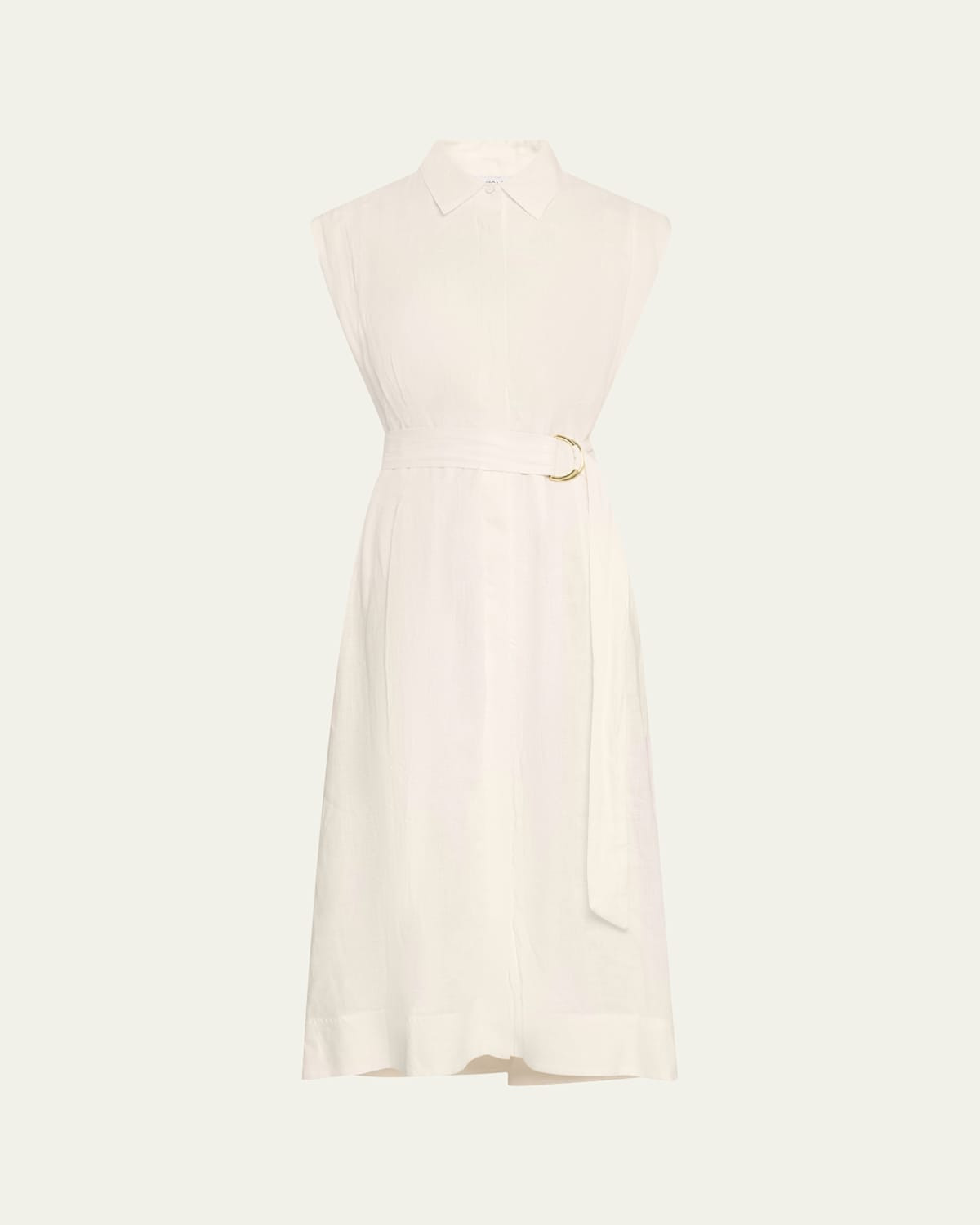 Loreta Belted Linen Shirtdress | Bergdorf Goodman