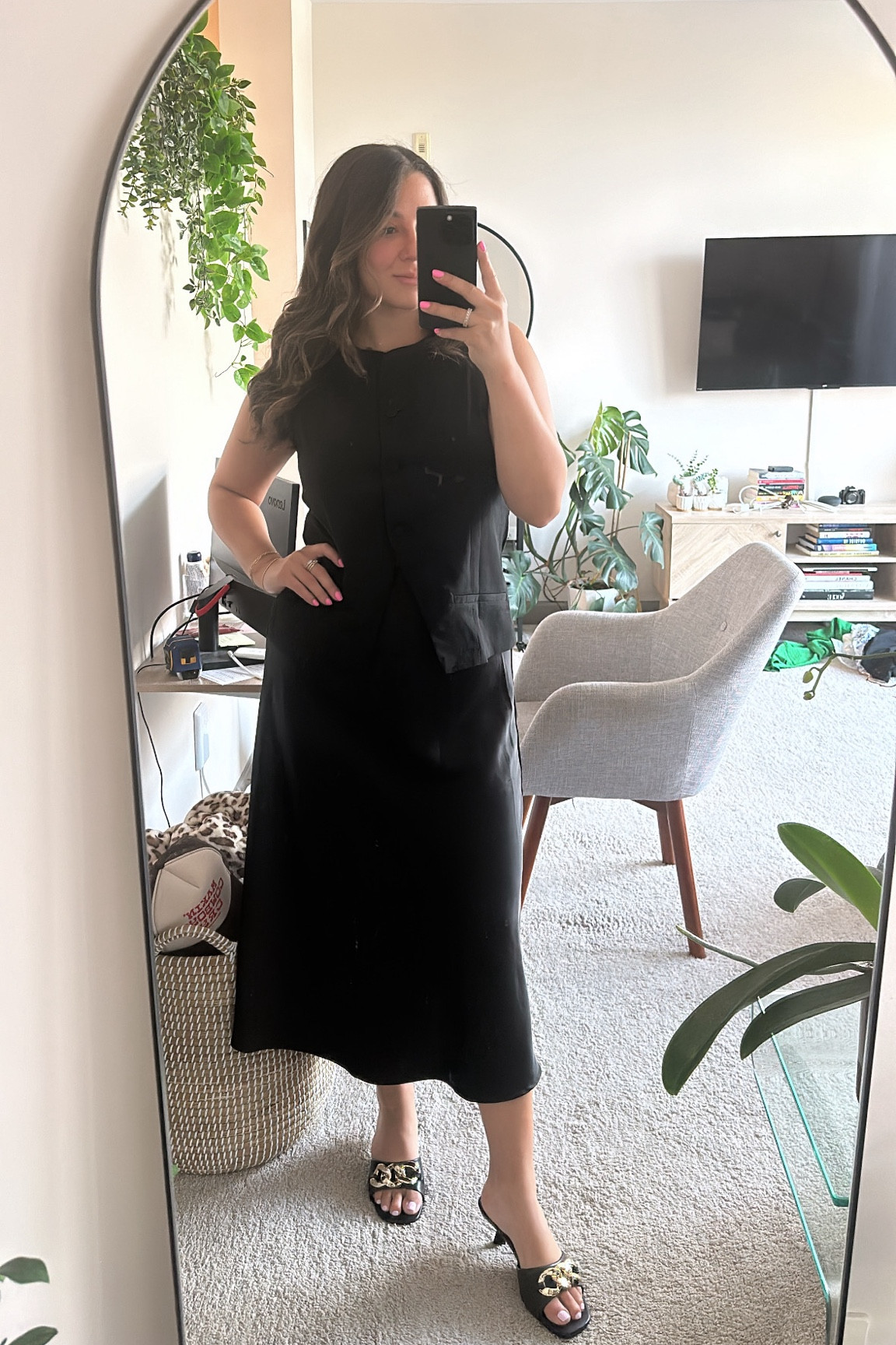 Formal work outfit all from #amazon. All black is always effective for work! 

#allblack #summeroutfit #workwear #formalworkwear

#LTKFindsUnder100 #LTKStyleTip #LTKWorkwear