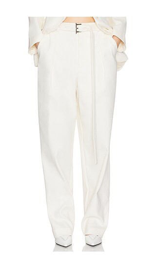Helsa The Barrel Pant in White. - size S | Revolve Clothing (Global)