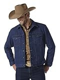 Wrangler Men's Cowboy Cut Western Unlined Denim Jacket, X-Large Tall | Amazon (US)