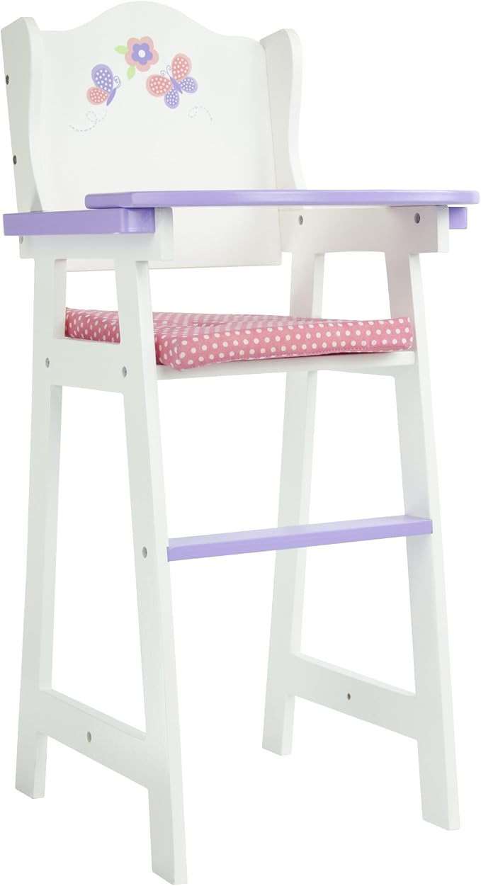Olivia's Little World - Little Princess Baby Doll High Chair | Amazon (US)