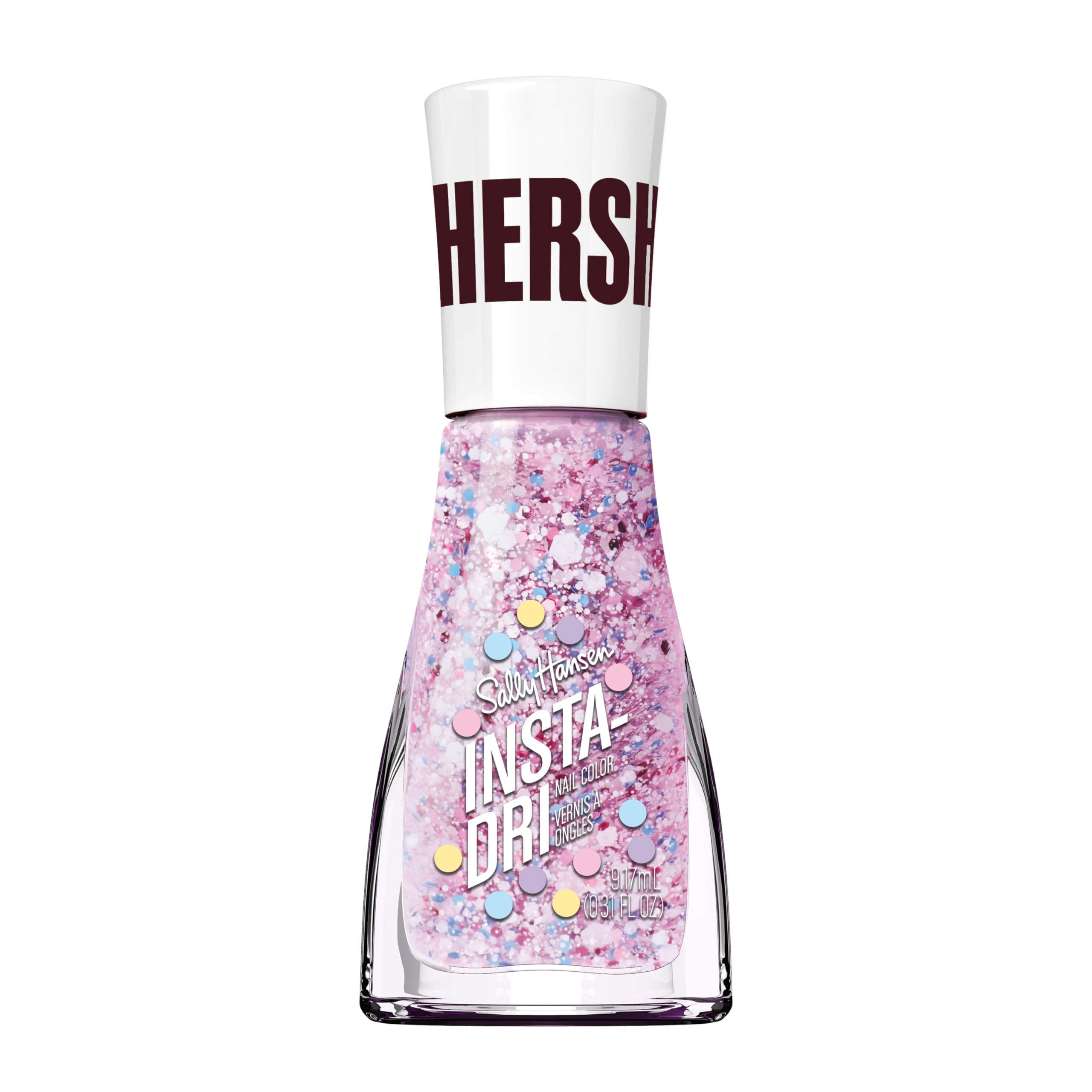 Sally Hansen Insta-Dri X Hershey's Cookies 'n' Creme Eggs, Polka Dazzle​, Quick Dry, Long Lasti... | Amazon (US)