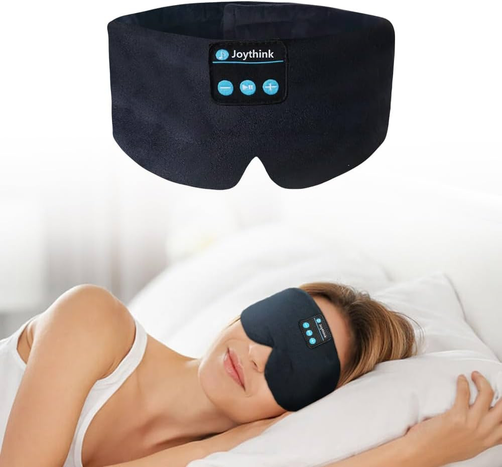 Sleep Headphones Sleep Mask Bluetooth Wireless Music Eye Mask, Sleeping Headphones Headband for S... | Amazon (US)