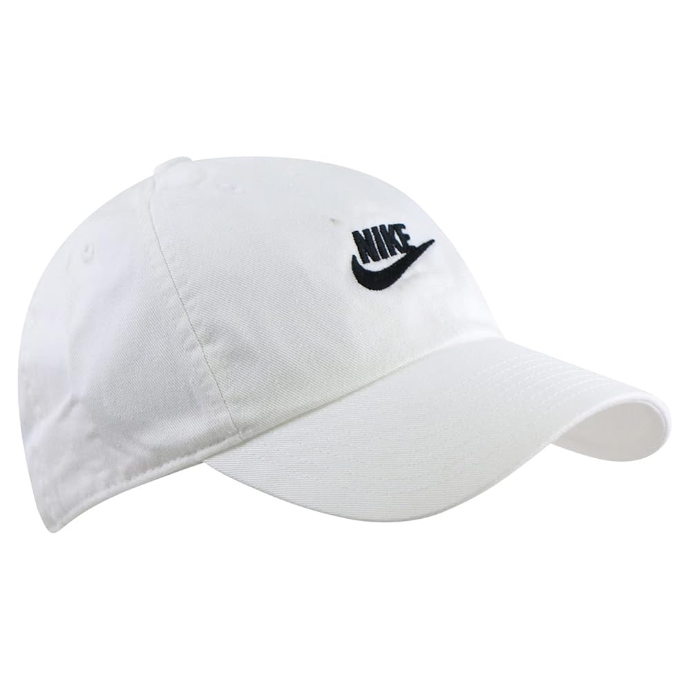 NIKE Sportswear Unisex H86 Futura Cap, White/White/Black, One Size | Amazon (US)